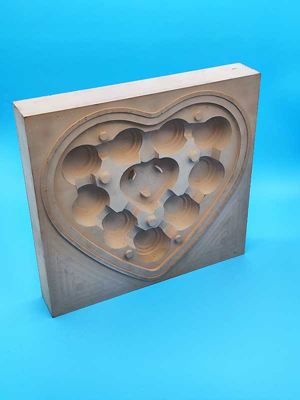 Probewerkzeug Deckel wiederverschließbares Herz Schwedenbomben