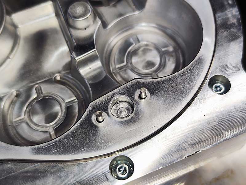 Detail finales Werkzeug wiederverschließbares Herz Schwedenbomben