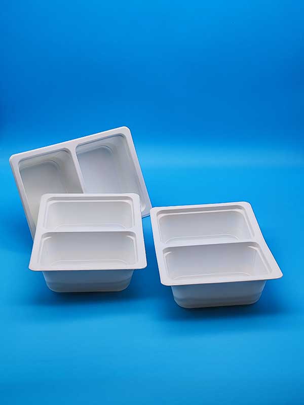 PP-Schale-850ml,-unterteilt-in-50-und-50,-150x208x50mm