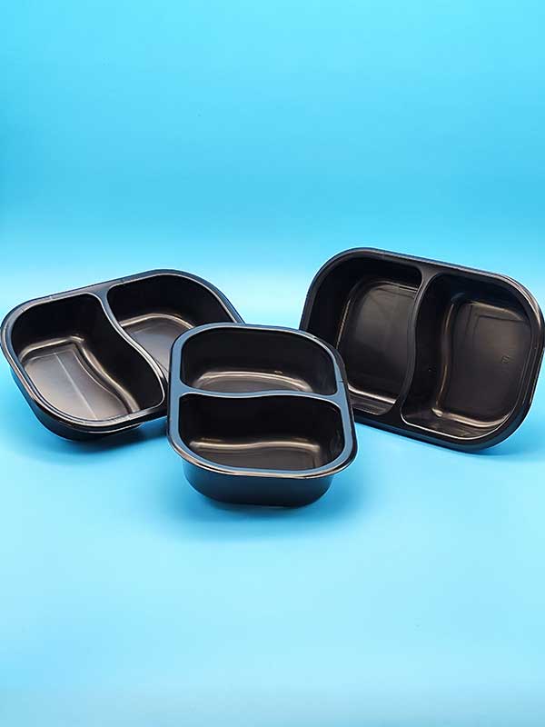 PP-Schale-oval-750ml,-unterteilt-in-50-und-50,-145×220×43mm-oder-PP-Schale-oval-650ml,-unterteilt-in-50-und-50,-145×220×38mm