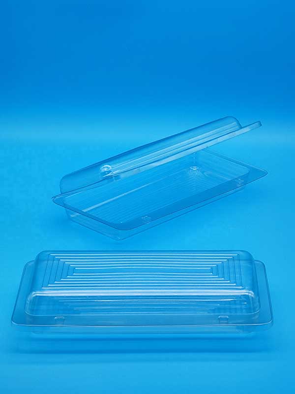 Verschließbarer Blister für diverse Süßwaren mit einem Innenmaß von 142×110×90mm