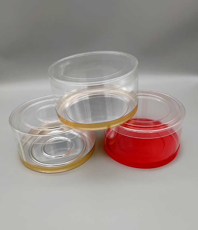 Runde Dosen für Kekse und Teegebäck